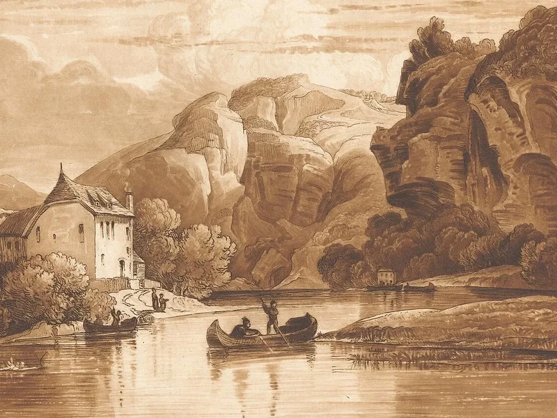 1790-Henry Edward Dawe - Fiume Mosa